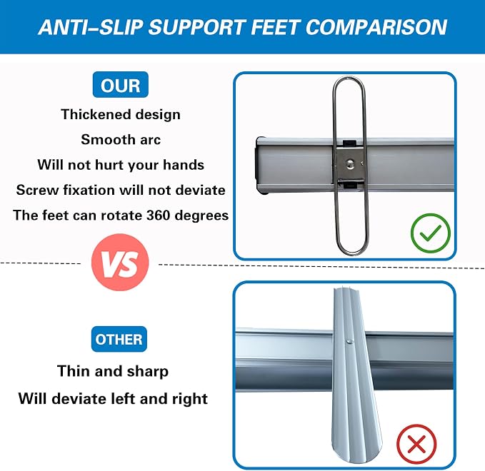 Custom Retractable Banner，with Heavy Duty Frame and Travel case ，Anti-curl - Image 7