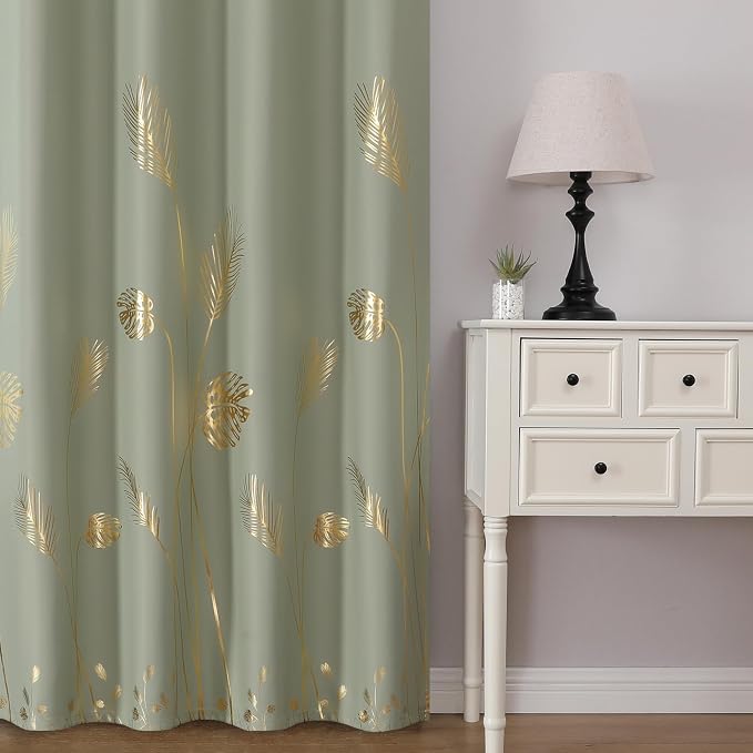 Sage Green Blackout Curtains for Living Room 96 Inches Long, Room Darkening - Image 2