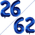 Number 26 Balloons for 26th Birthday Party Decorations, 42 Inch Jumbo Foil by GOER