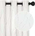 Deconovo Living Room Curtains 84 Inches Long, Thermal Insulated, Room Darkening by Unknown
