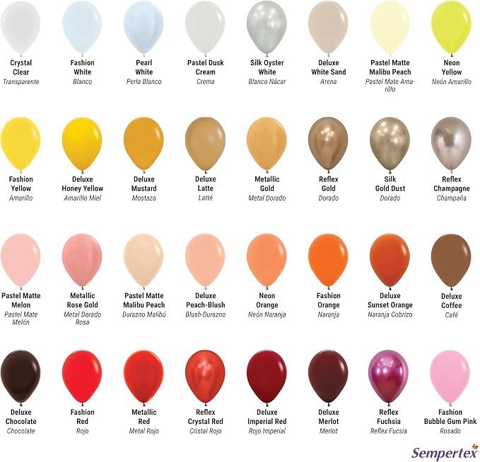 Sempertex Reflex Round Gold Balloons, 18 Inch, Graduation, Baby Shower - Image 6