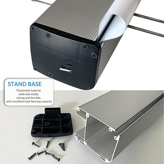 Custom Retractable Banner，with Heavy Duty Frame and Travel case ，Anti-curl - Image 2