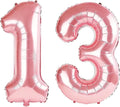 40 Inch Number 13 Balloons for 13th Birthday Party Decorations, 0-100 Jewelry by FOBELEC