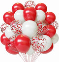 Red and White Balloons, Graduation, Valentine's Day Party Decorations by PATYDECRO