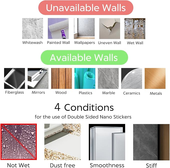 JIEHENG 500Pcs Double Sided Stickers Removable, 0.4" Double Sided Adhesive Dots - Image 5