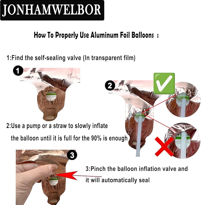 Jonhamwelbor 17 Number Balloons Rose Gold Big Giant Jumbo Number 17 or 71 Foil - Image 6
