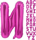 Lovoir 40 Inch Large Hot Pink Letter N Balloons Big Size Jumbo Mylar Foil by Lovoir