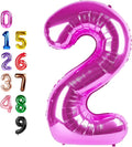 Number Balloons 2 Balloon 40 inch Hot Pink by Enyeopd