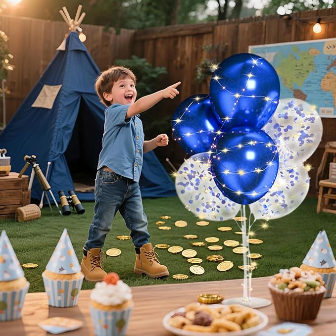 2Set Silver Balloons Stand, Balloons Stands - Image 9