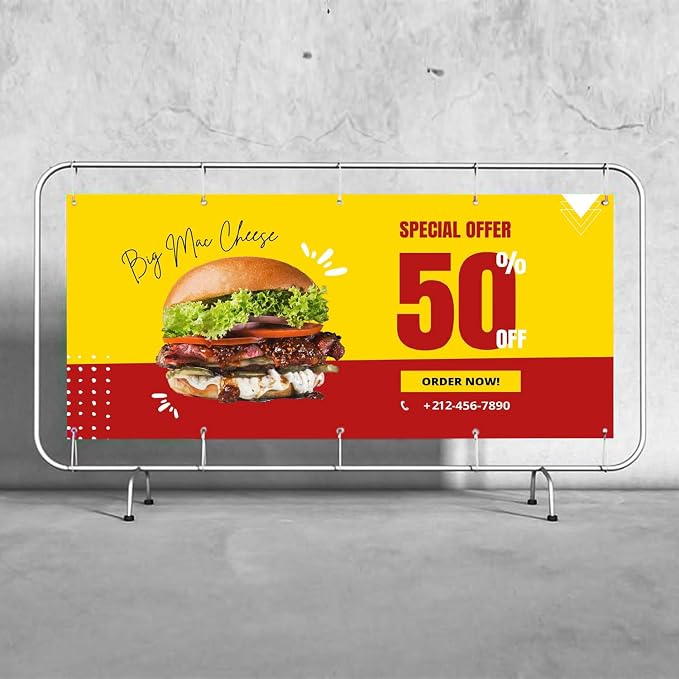 Personalized Passion Vinyl Banner 2' x 2' - Image 6