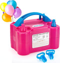 AGPTEK Electric Air Balloon Pump, 110V 600W | Portable Dual Nozzle by AGPTEK