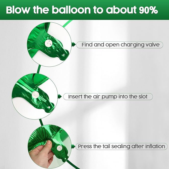 10 Balloon - Green Birthday Number Balloons, 40 Inch Decorations Men Women | - Image 6