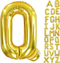 40 Inch Letter Foil Balloons Gold by Aeniaza