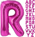 Lovoir 40 Inch Large Hot Pink Letter R Balloons Big Size Jumbo Mylar Foil by Lovoir