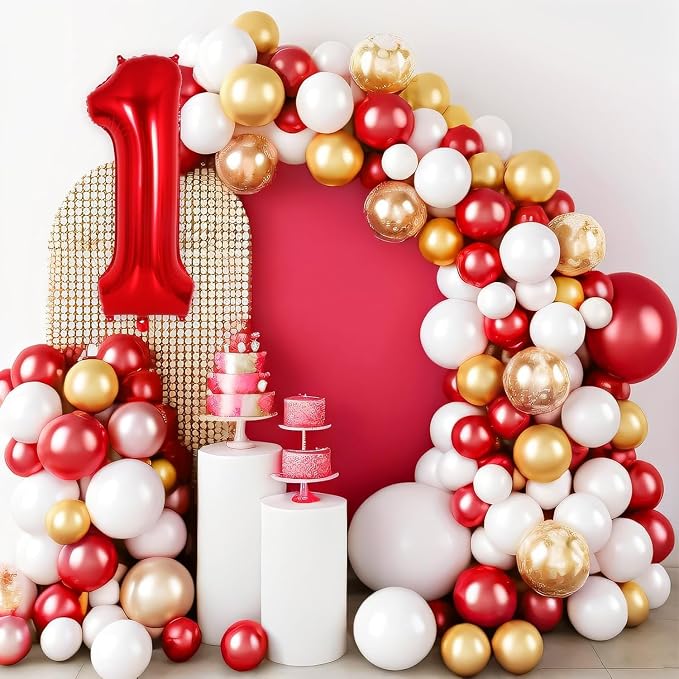 Red Number 14 Balloons, 40 Inch Big Large Foil Number Balloons, Jumbo Giant - Image 7