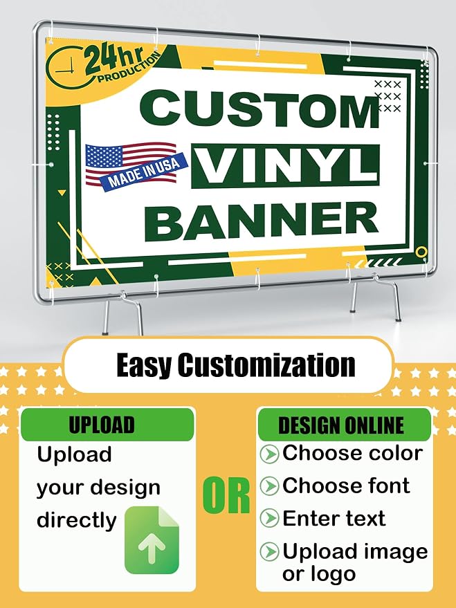 3ft x 10ft Custom Vinyl Banner for Indoor & Outdoor Use - Image 5