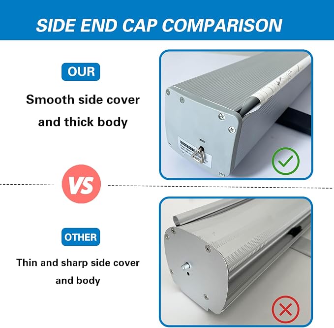 CUSTOM Retractable Banner Stand, Banners are made from curl-free fabric - Image 7