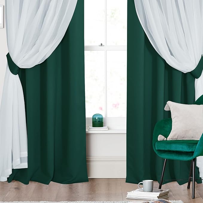 PONY DANCE Blackout Curtains 84 inches Long, 52 by 84 inches | Curtains - Image 6