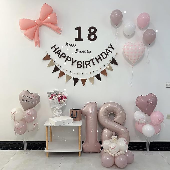 40 Inch Pink Number 7 Foil Balloon - Image 4