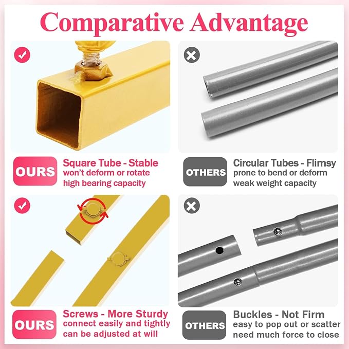 7.2FT Arch Backdrop Stand Gold Metal Wedding Arch Backdrop Stand | Metal - Image 4