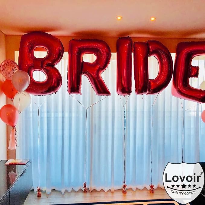 Lovoir 40 Inch Large Red Letter N Balloons Big Size Jumbo Mylar Foil Helium - Image 4