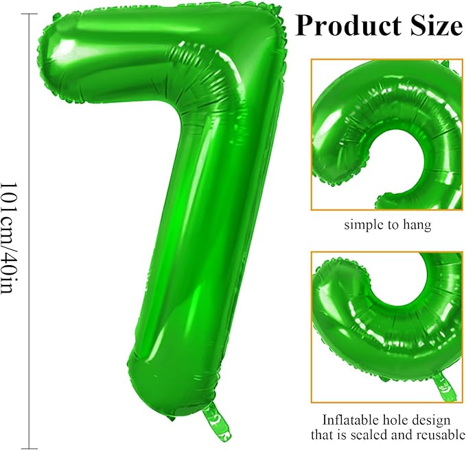 Number 67 Balloons for 67th Birthday Party Decorations, 0-100 Large No.67 - Image 2