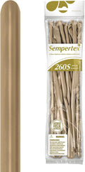 Sempertex Silk Gold Dust Balloons, Nozzles Up, thick & durable, bridal showers by Sempertex