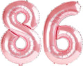 40 Inch Number 86 Balloons for 86th Birthday Party Decorations, 0-100 Jewelry by FOBELEC