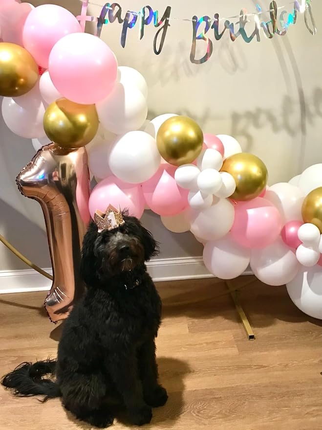 1 Balloon Numbers Birthday Decorations, 40In Rose Gold Balloons - Image 2