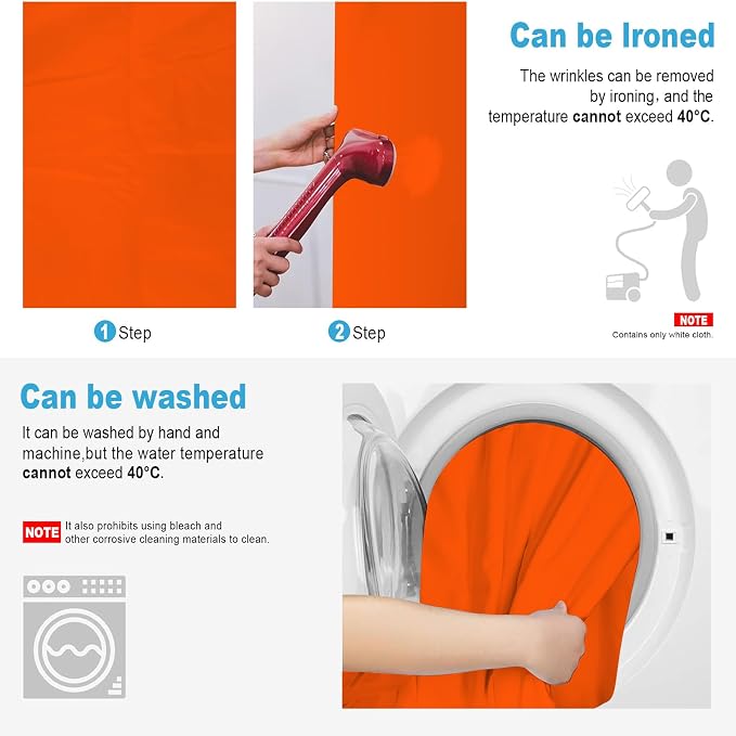 Orange Photography Backdrop for Photoshoot, 10x10 FT | Versatile Studio Photo - Image 8