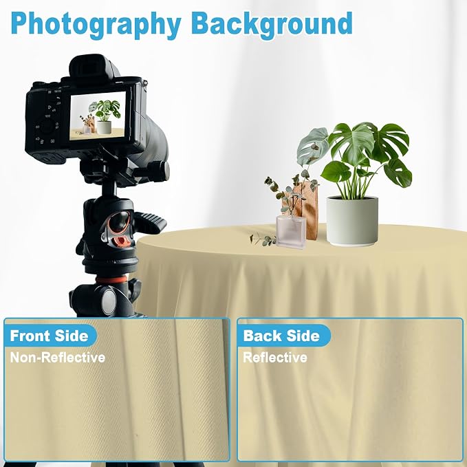 Tan Photography Backdrop for Photoshoot, 5x7 FT | Versatile Studio Photo - Image 5