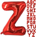 Lovoir 40 Inch Large Red Letter Z Balloons Big Size Jumbo Mylar Foil Helium by Lovoir