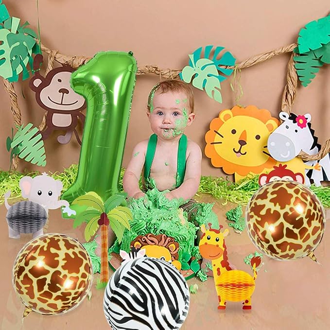 TONIFUL 40 Inch Green Number 2 Balloons Large Foil 2nd Birthday Decorations | - Image 5