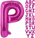 Lovoir 40 Inch Large Hot Pink Letter P Balloons Big Size Jumbo Mylar Foil by Lovoir