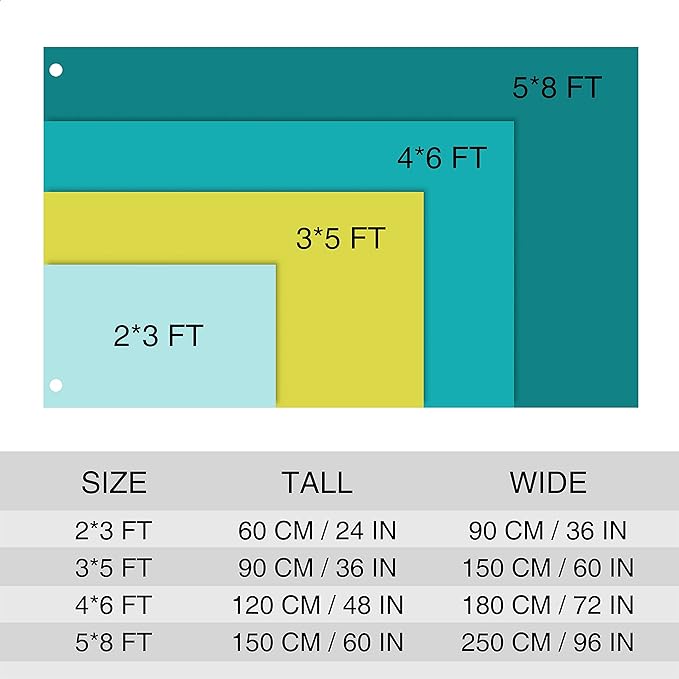 Double Sided Custom Flag 2X3 FT Personalized Outdoor Flags Banners Design Print - Image 7