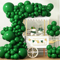 APLANET 150pcs Dark Green Balloons Different Sizes 18 12 10 5 Inches Emerald by ZJHAI