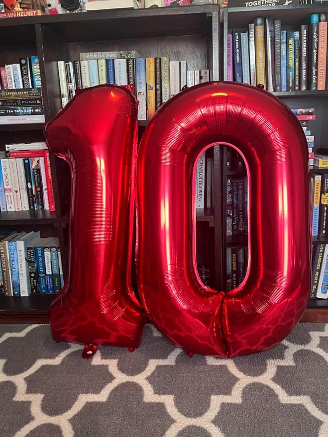 16 Balloon Numbers 40 Inch for 16th Year Old Birthday Decorations, Inflation - Image 3