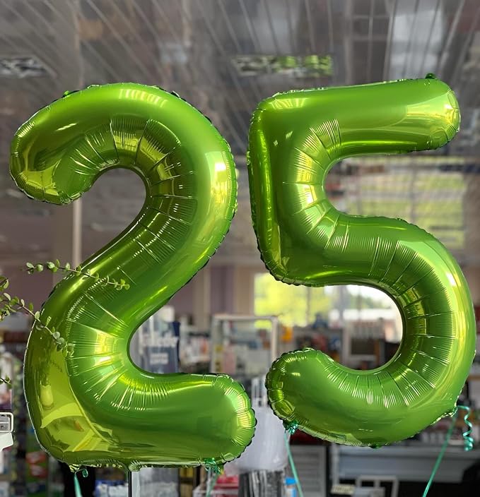 Light Green Number 6 Balloon 40 Inch - Image 4
