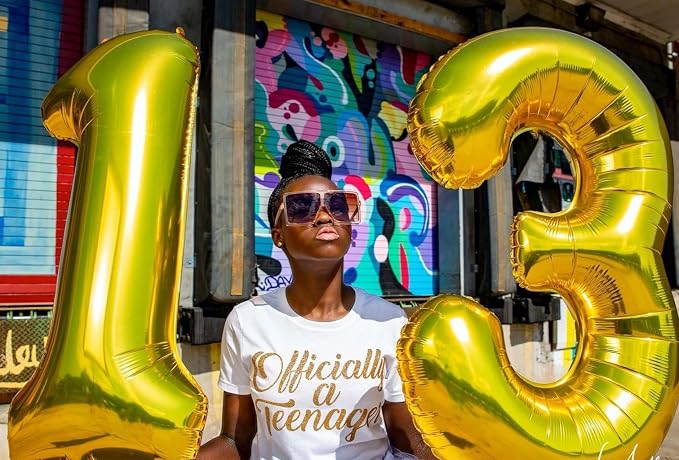 20 Balloon Number for 20th Birthday Party Decorations Women Men Party, - Image 4