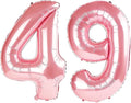 40 Inch Number 49 Balloons for 49th Birthday Party Decorations, 0-100 Jewelry by FOBELEC
