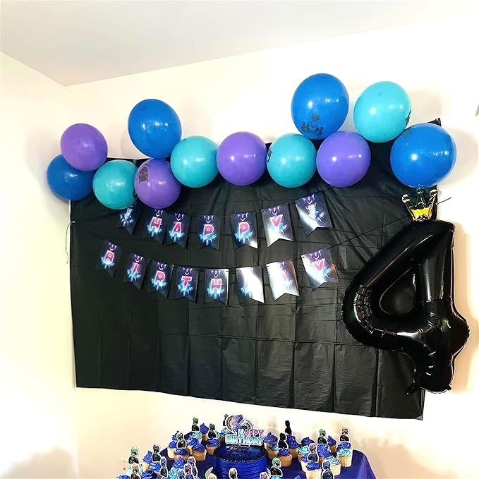 40 Inch 2nd Birthday Balloon Number, Crown Black Foil Giant Number Balloons 0-9 - Image 6