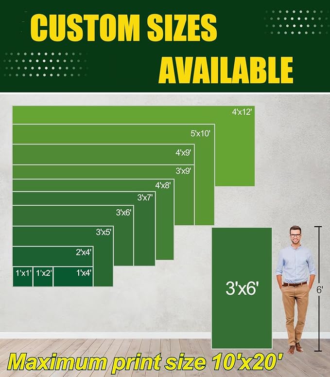 Custom Banner 3ft x 5ft Vinyl Banner Custom Backdrop - Image 6