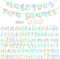 BEISHIDA 116 PCS A-Z DIY Letter Banner Kit Make Your Own Banner，Including 111 by Beishida