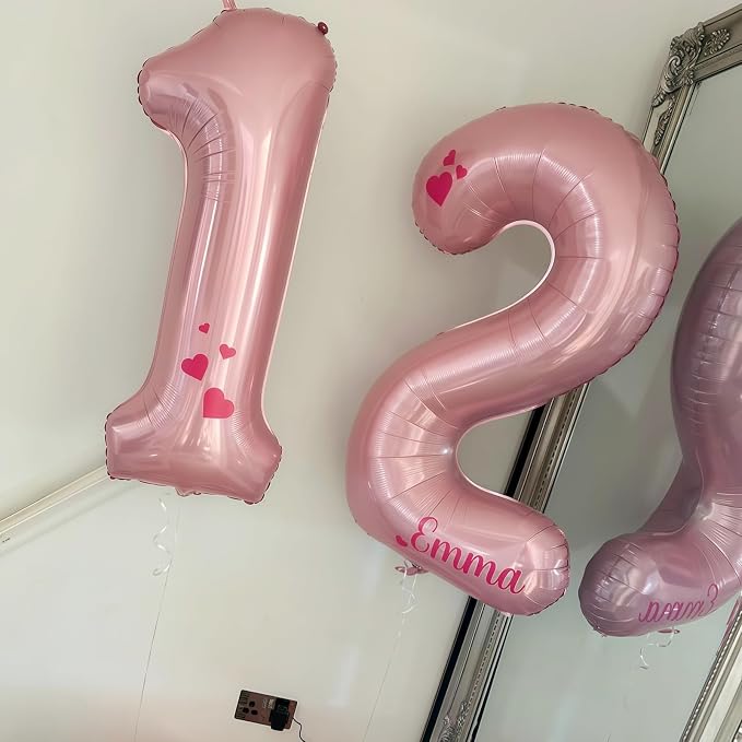 40 Inch 20th Birthday Balloon for Women - Image 3