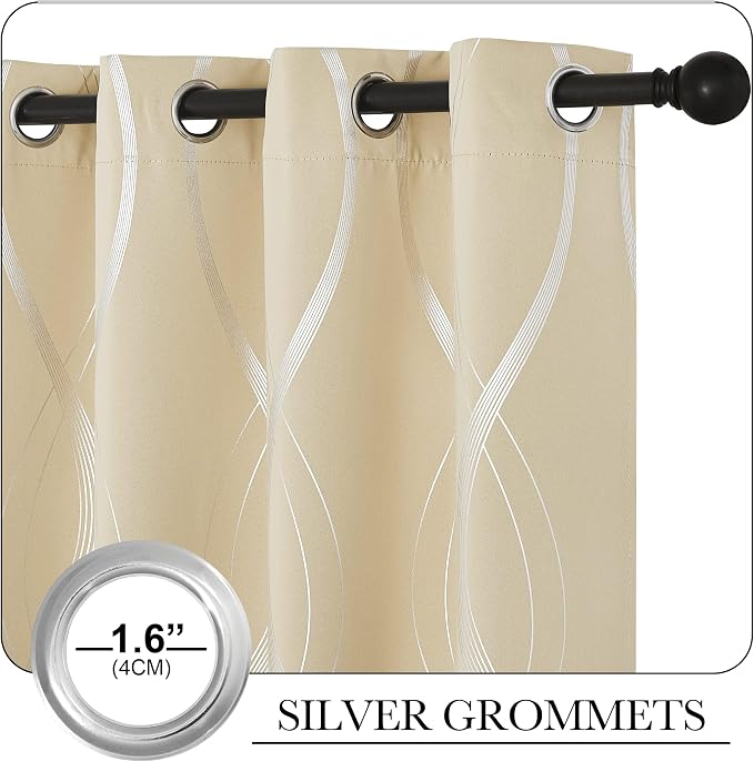NICETOWN Blackout Curtains Panels - Image 4