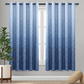 DWCN Ombre Blackout Curtains for Bedroom by DWCN
