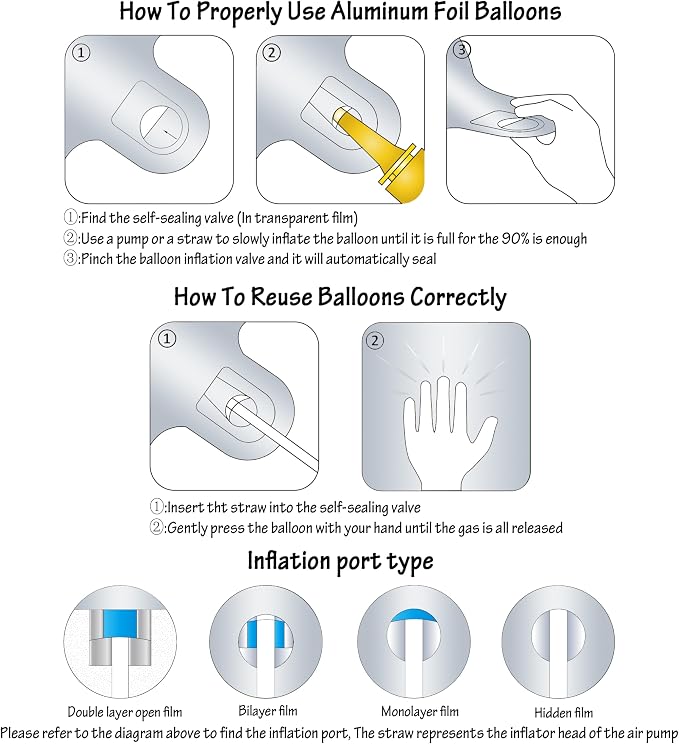 40 In Matte Gray Number 2 Balloons Helium Foil Mylar Balloon Digit 2 | - Image 3