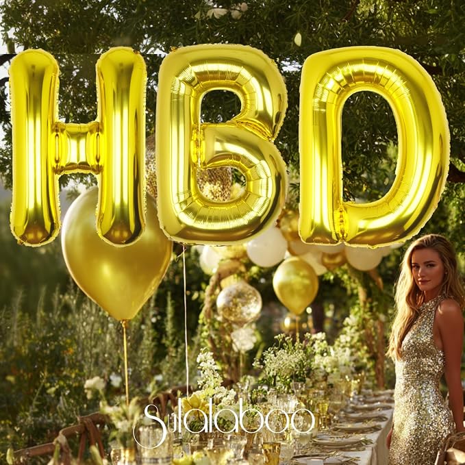 40 Inch Gold Letter Q Balloon Big Foil Helium Letter Balloons A-Z | Giant Large - Image 4