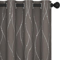 Deconovo Living Room Curtains 63 Inches Long, Thermal Insulated, Room Darkening by Unknown