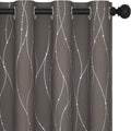 Deconovo Living Room Curtains 45 Inches Long, Thermal Insulated, Room Darkening by Unknown